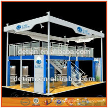 fashion and modern design double deck advertising display